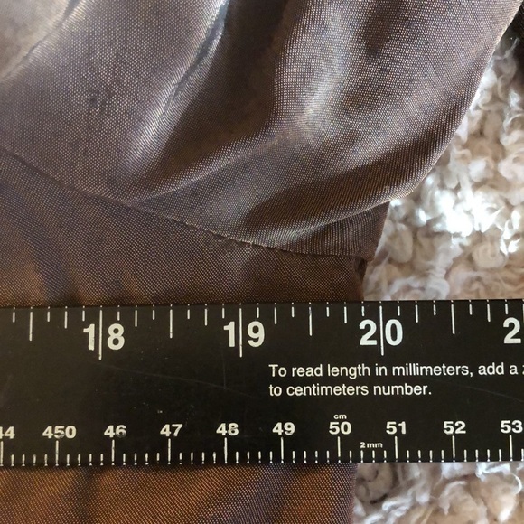 𝅺VINTAGE FIRST LADY  by JACKIE & JULIAN size 10 brown & rust silky jacket duster - Picture 16 of 16